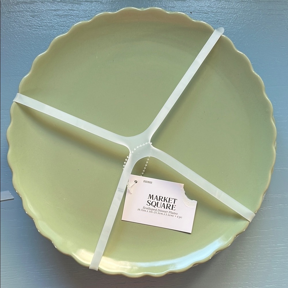 Green Ceramic Plate